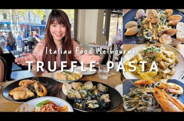 What to Eat in Melbourne, Australia: DOC ITALIAN FOOD (TRUFFLE PASTA, MUSSELS BLACK GNOCCHI & MORE)