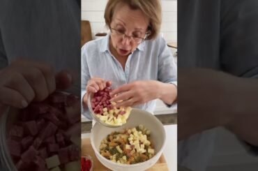 Deconstructed Italian Sub Pasta (Antipasto) Salad