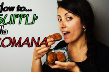 ITALIAN VEGAN RECIPE: How to make Vegan Suppli' alla Romana aka Roman Suppli' //by Conscious Rebhell