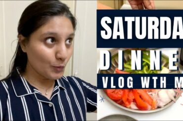 SATURDAY DINNER VLOG | LIVE ALONE TIME | Miss vanilla