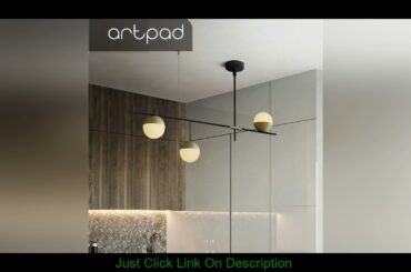 Review Artpad Italy Nordic Round Ball Pendant Lamp Minimalist Light Bar Kitchen Dining room Living