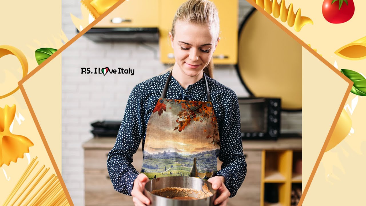 Chianti Tuscany Apron – Cooking for Italians and Italians in Heart Chianti Tuscany Apron - Cooking for Italians and Italians in Heart
