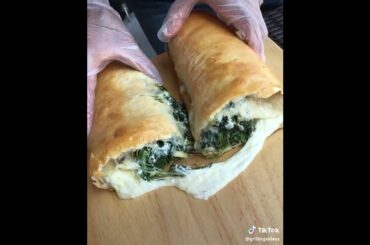 Owner bnaporkstore #stromboli #spinat #roll #homemade #cheese #cheesy #italy #streetfood #cooking #c