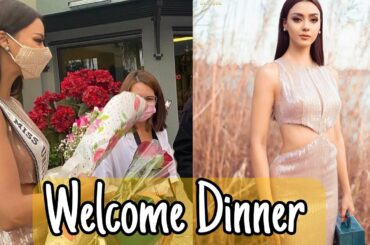 AMANDA OBDAM AT KONTIKI RESTAURANT FOR WELCOME DINNER AT MIAMI FLORIDA