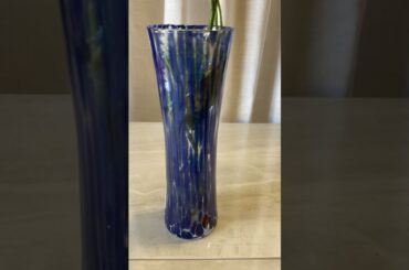 Cobalt Contemporary Bud Vase - Made in Italy - My Italian Decor