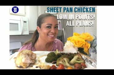 Cooking Hawaiian & Italian Sheet Pan Chicken - WW Program Cookbook Recipes!