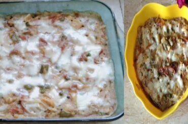 Homemade Vegetable Egg Pizza|no oven|Italian food