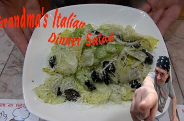 Grandma's Italian Dinner Salad / A Frankie Meatball Favorite
