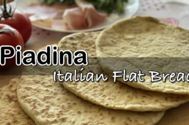 Piadina (Italian Flat Bread) - Italian Food Easy Peasy by The Bellardinelli Sisters