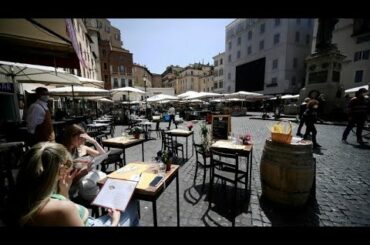 Italian bars, restaurants, cinemas and concert halls reopen after months of closure