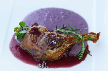 DUCK CONFIT with Red Wine Sauce - Winemaker's Dinner 2021, Stefano Cooking Demo - Dish 2
