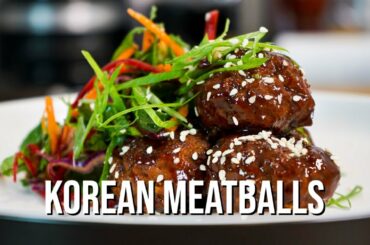 Korean Beef Meatballs | The Most Amazing Recipe