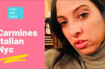 BEST FOOD IN NYC - CARMINES ITALIAN RESTAURANT