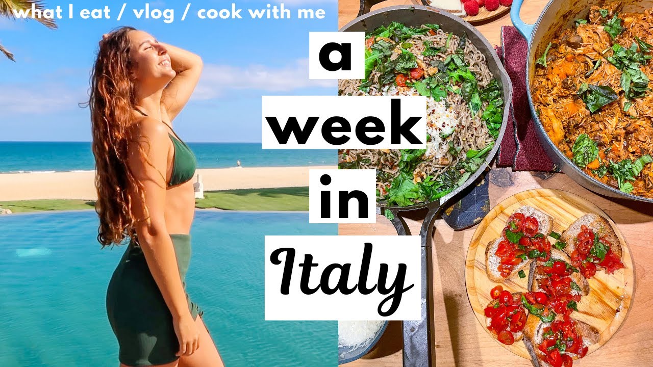 A WEEK IN ITALY | what I eat in a week & romanticizing my life (Kitchen Worldwide Episode 1) A WEEK IN ITALY | what I eat in a week & romanticizing my life (Kitchen Worldwide Episode 1)
