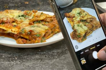 Chicken Tikka Lasagne - Indian and Italian Fusion food