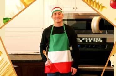 3 Pocket Apron - Cooking for Italians & Italians in Heart