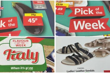Lidl Foods Discount, Italian Foods & Leather Sandals - 6 - 12 May 2021
