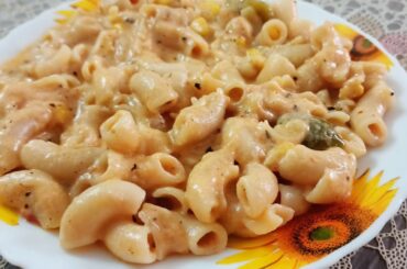 CHEESY PASTA | ITALIAN CUISINE | #STAY HOME STAY SAFE |