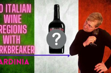 20 Italian Wine Regions with Corkbreaker - Sardinia