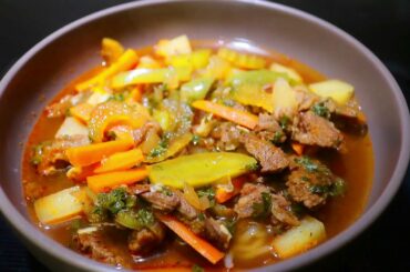 Uzbek Cuisine - Lagman (Noodle Soup)