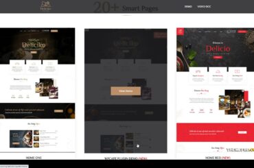 Deliciko - Restaurant WordPress Theme restaurant wordpress restaurant theme Easy Create Website