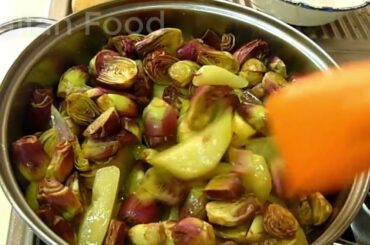 How to cook baby artichokes, artichokes with potatoes italian food