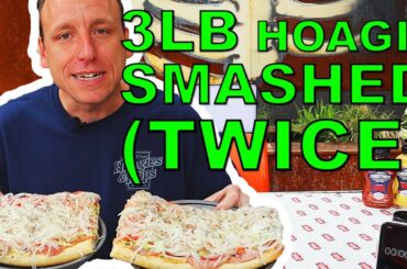 MASSIVE 18 Inch (3lb 1.3kg) Italian Hoagie Record DESTROYED (TWICE)