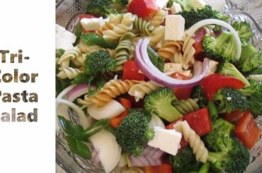 Italian PASTA SALAD Recipe/Tasty Hearthy Delicious l Gelli S.