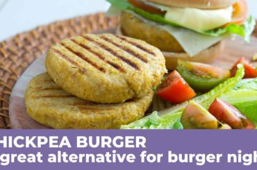 How to prepare the best CHICKPEA BURGERS - Vegetarian recipe