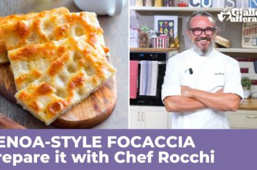 How to prepare a great GENOA-STYLE FOCACCIA - Traditional Ligurian recipe