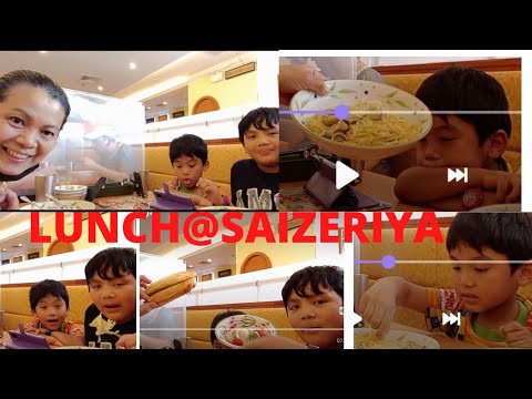 NANAY&SONS/FRIENDS: Lunch at SAIZERIYA/Italian Restaurant (Tseung Kwan O New Territories HK) NANAY&SONS/FRIENDS: Lunch at SAIZERIYA/Italian Restaurant (Tseung Kwan O New Territories HK)