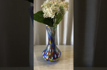 Tulip Blue Vase  - Made in Italy - My Italian Decor