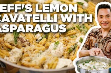 Jeff Mauro's Cavatelli with Asparagus, Lemon & Fresh Ricotta | The Kitchen | Food Network