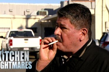 Chef Takes A Cigarette Break Instead Of Cooking Gordon's Food | Kitchen Nightmares