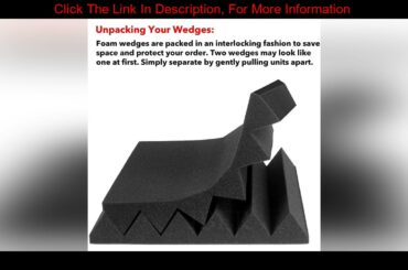 New Promotion! 24Pcs KTV Sound-Absorbing Cotton Sound Insulation Foam Pad Wall Sound-Absorbing Cott