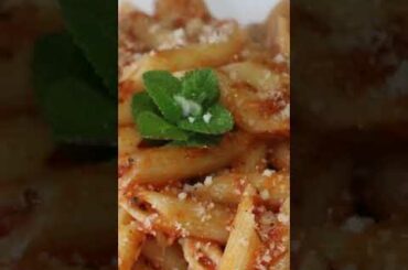 Red sauce pasta I Italian  pasta recipe #shorts I eid special recipe