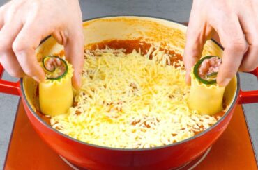 This Is The Best Meal You Can Make With Lasagna Noodles!