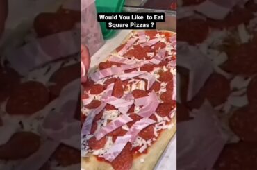 Would You Like to Eat Square Pizzas ??