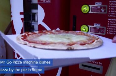 WEB EXTRA: Pizza Vending Machine In Italy