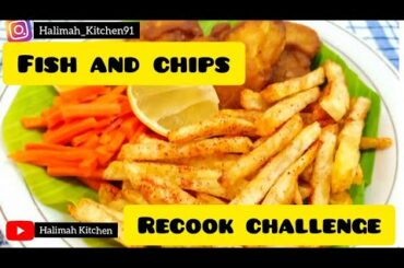 FISH AND CHIPS , RECOOK CHALLENGE AUSTRALIAN EMBASSY JAKARTA