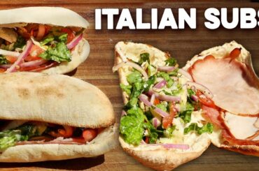 Sourdough Italian Subs For Lunch in the Ooni Pro | Leftover Pizza Dough