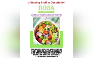 Unboxing The Italian Vegetarian Cookbook Over 200 cooking Recipes for Main Dishes Pasta Desserts an