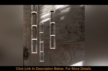 Top Italy design Noctambule glass shade pendant light for living room kitchen dining room huge hang