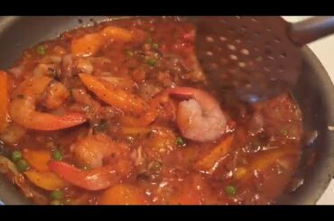 My Pandemic Version of Frutti di Mare (Italian Pasta with Seafood) #seafoodpasta, #lowfatpasta