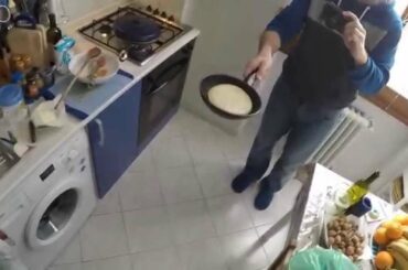 Random Cooking with Steve: American Pancakes & Italian Frittata