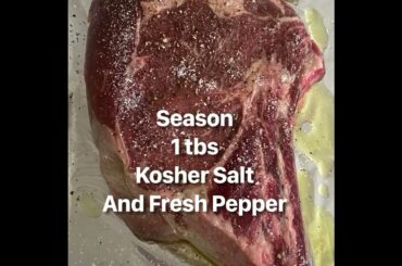 Prime Rib with Italian Salsa Verde Recipe