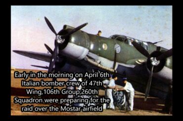 Italian bomber on Peljesac