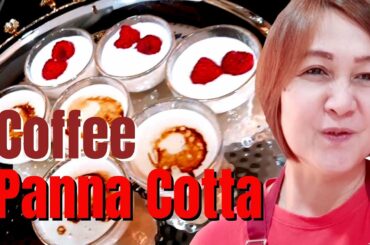 Coffee Panna Cotta recipe || Italian Coffee Panna Cotta Recipe