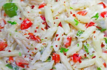 Creamy Cheesy White Sauce Pasta Recipe || Italian Food || Pasta Lovers