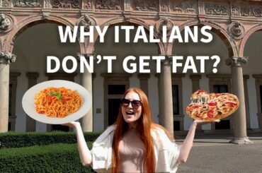 What Italians eat in a day? & How they stay fit in the land of pizza